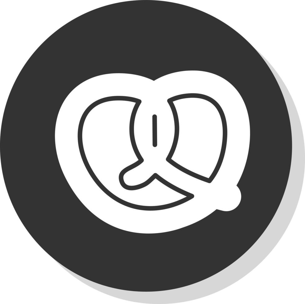 Pretzel Vector Icon Design