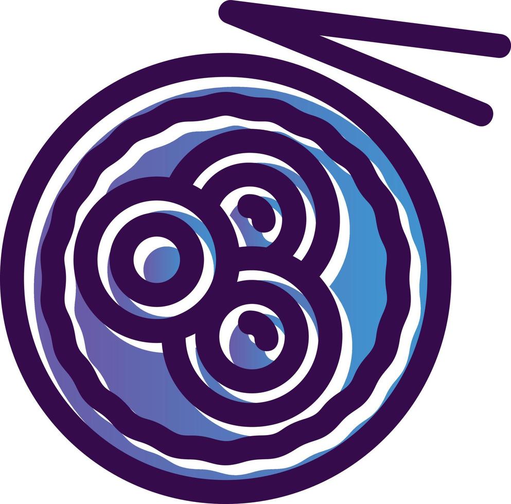 Spaghetti Vector Icon Design