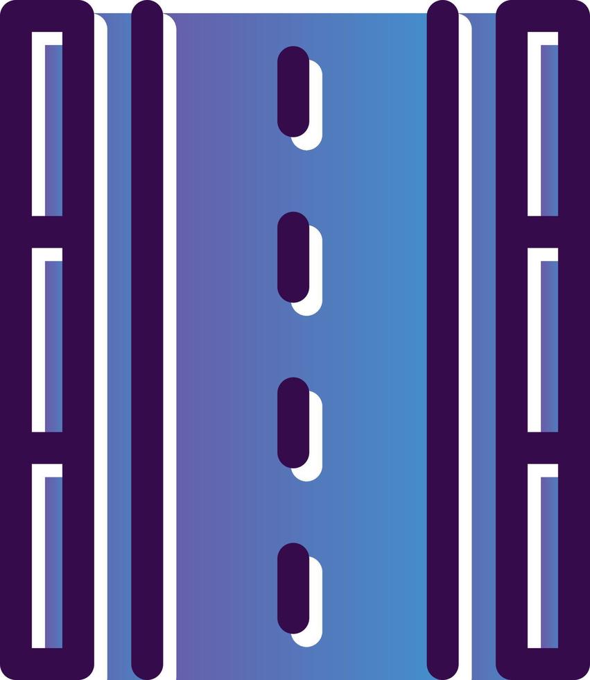 Highway Vector Icon Design