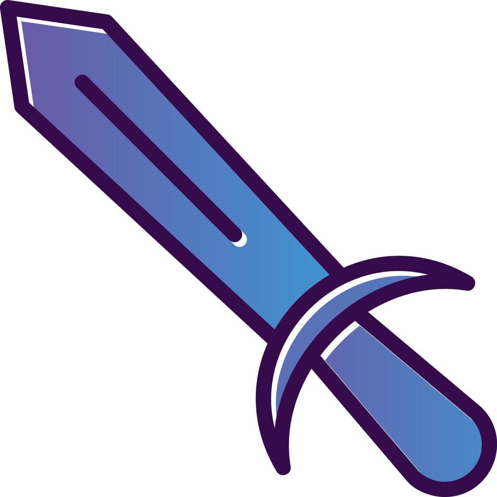 Sword Vector Icon Design