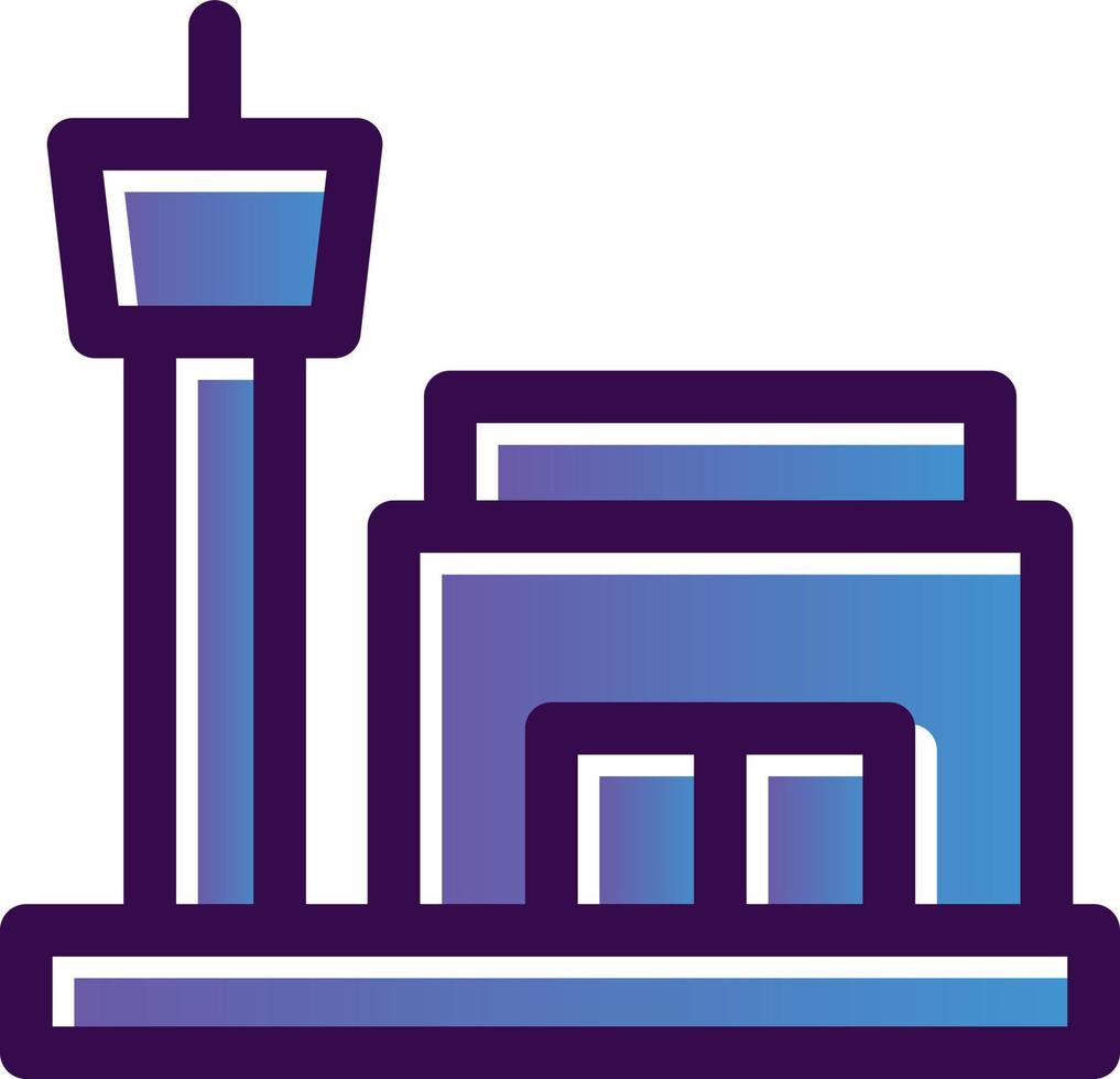 Airport Vector Icon Design