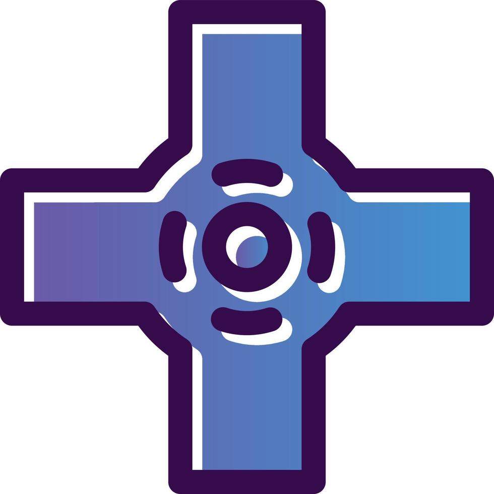 Roundabout Vector Icon Design