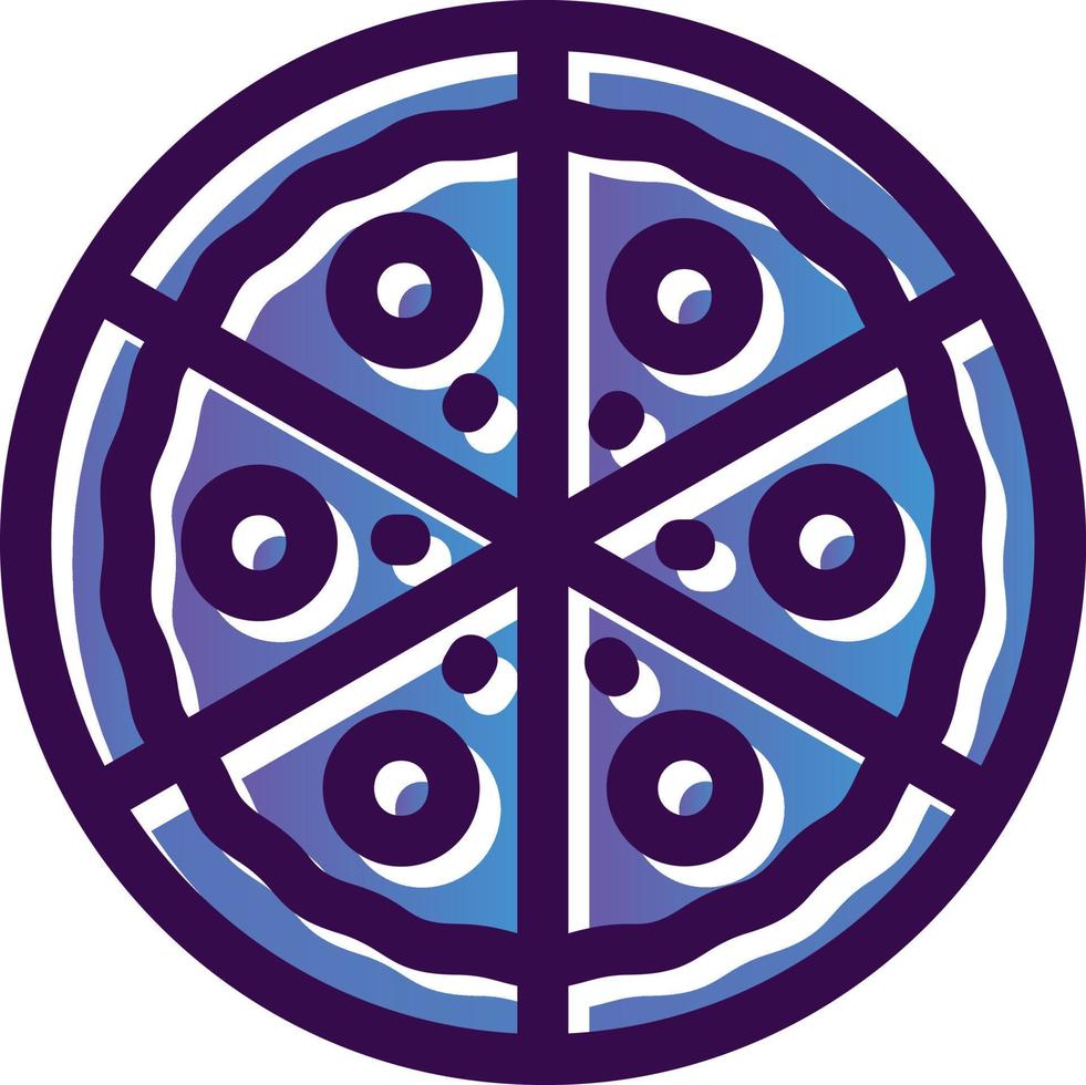 Pizza Vector Icon Design
