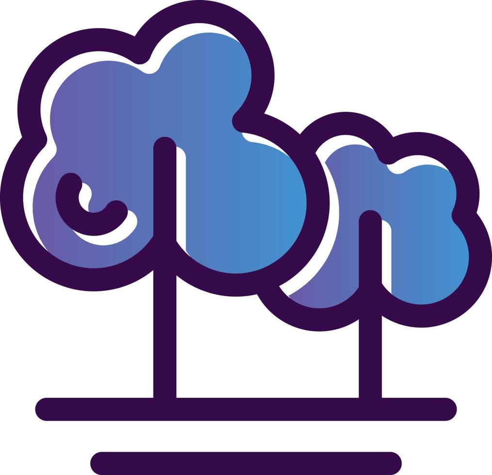 Forest Vector Icon Design