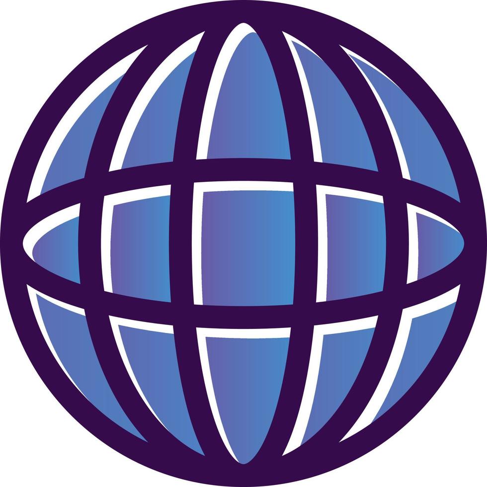 Globe Vector Icon Design