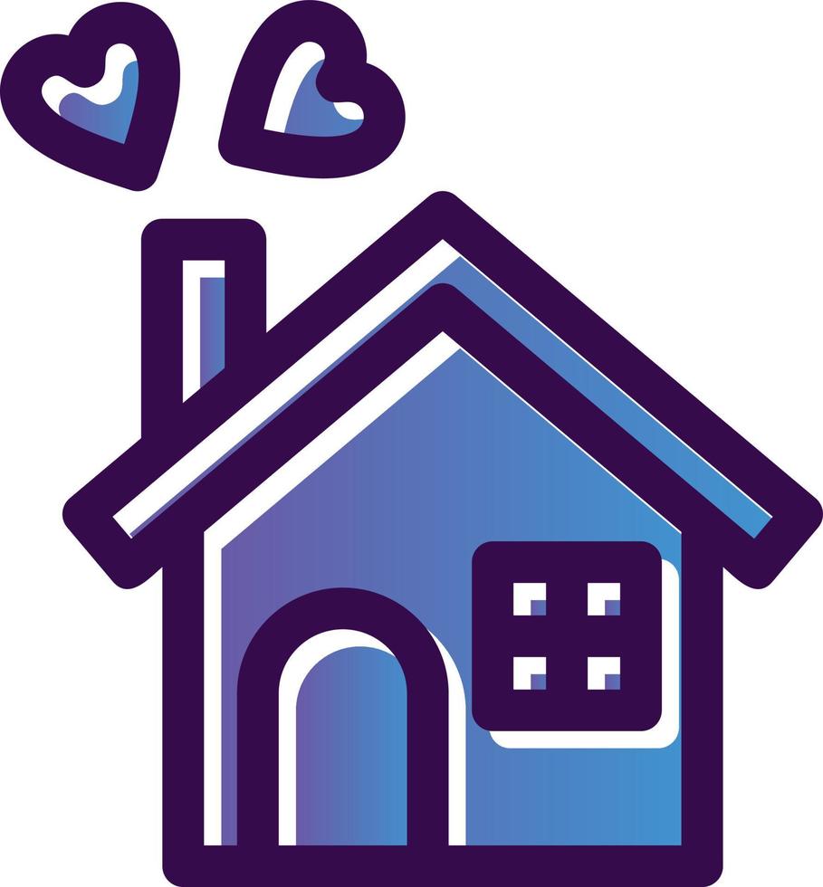 Family Home Vector Icon Design