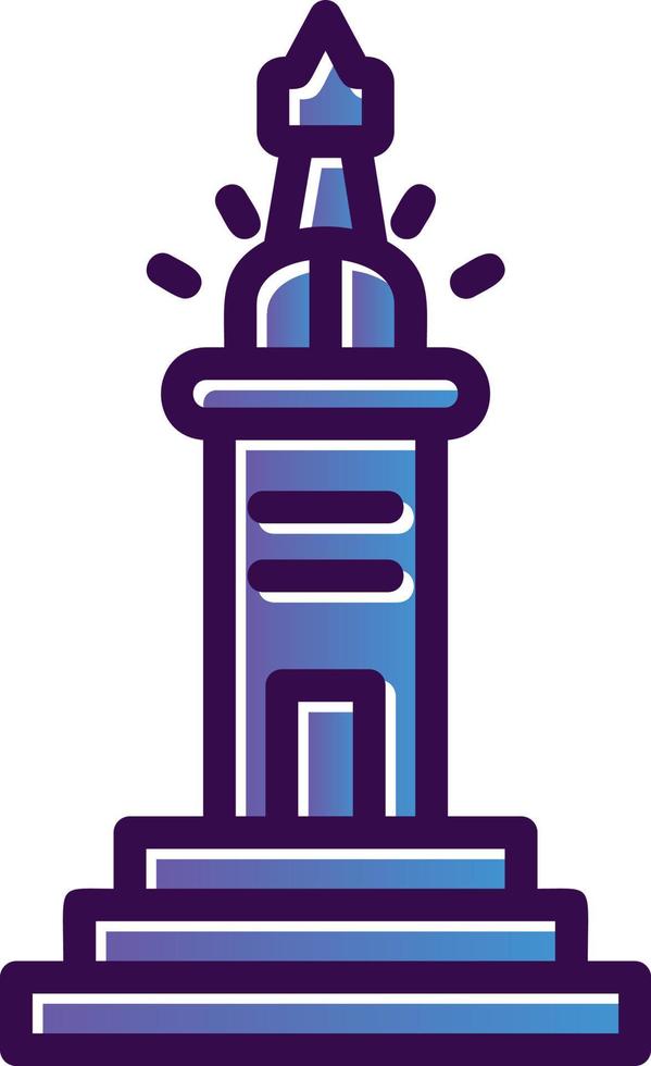 Lighthouse Of Alexandria Vector Icon Design