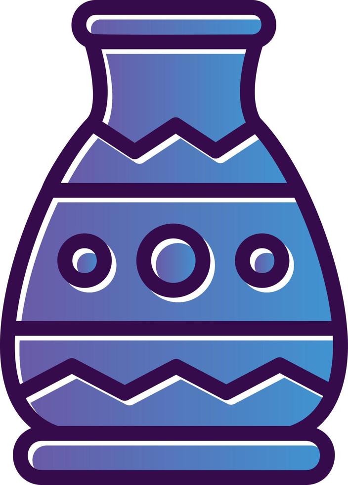 Amphora Vector Icon Design