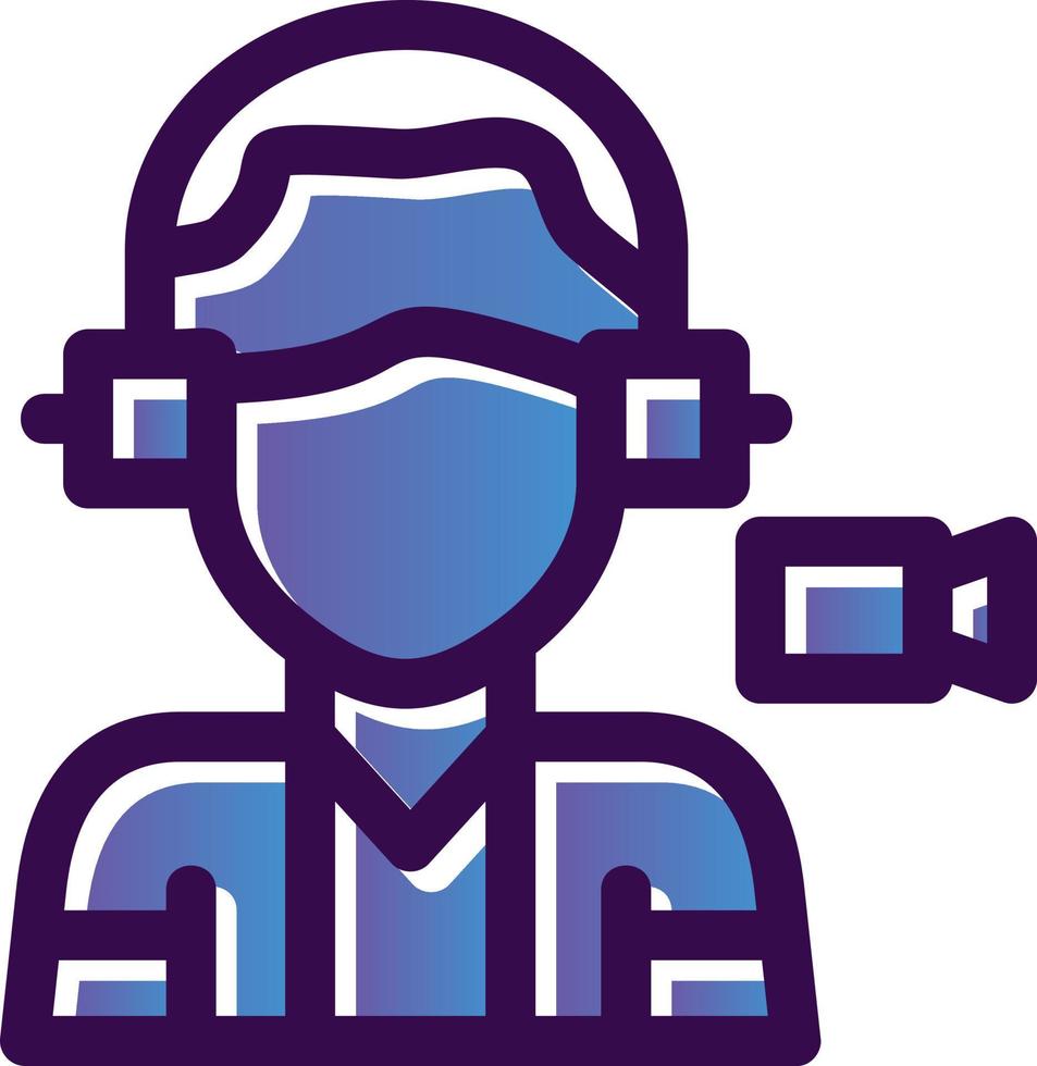 Producer Vector Icon Design