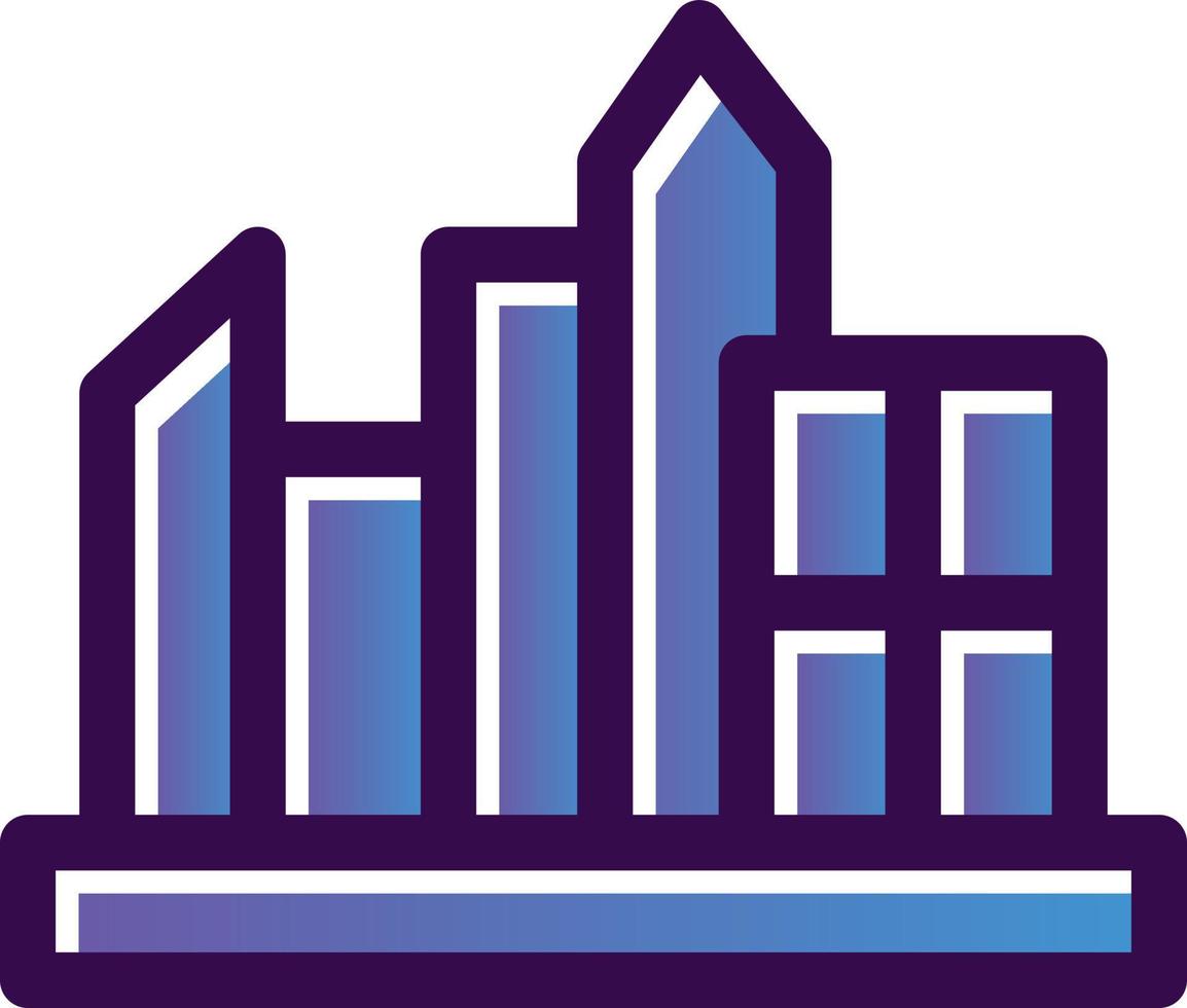 Skyline Vector Icon Design