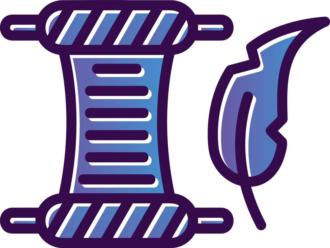 Papyrus Vector Icon Design