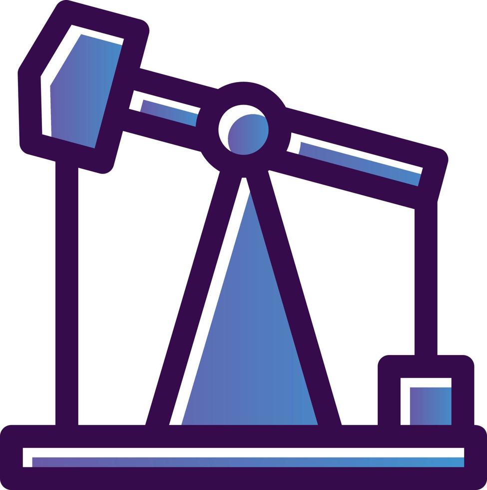 Oil Pump Vector Icon Design