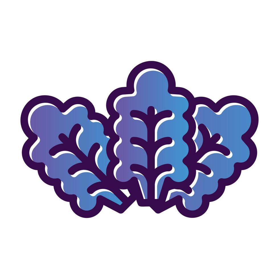 Lettuce Vector Icon Design