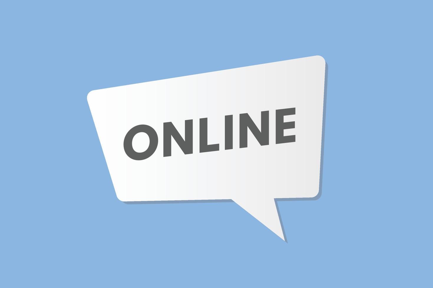 Notification text Button. Notification Sign Icon Label Sticker Web Buttons vector