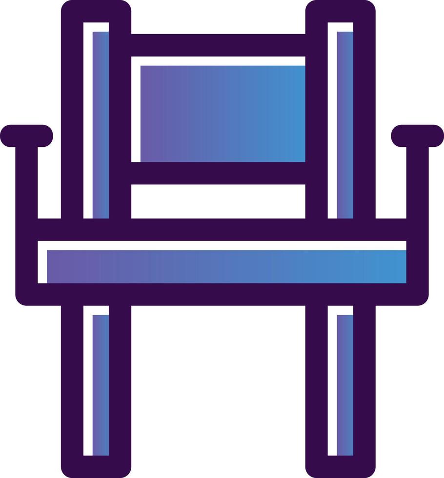 Director Chair Vector Icon Design