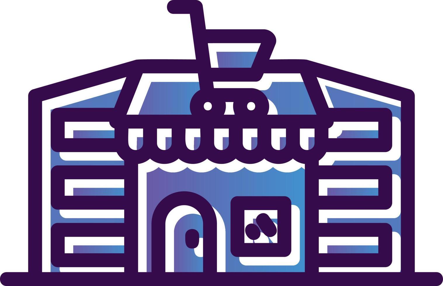 Shopping Center Vector Icon Design