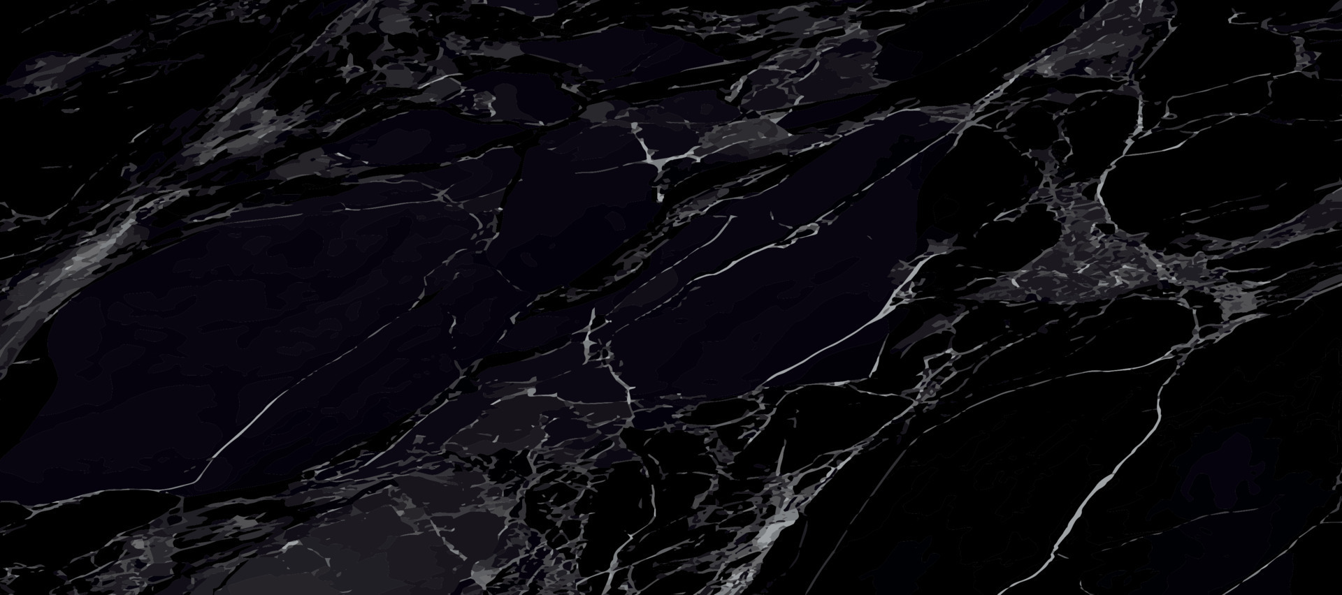 Black marble panoramic texture design, colorful dark marble surface