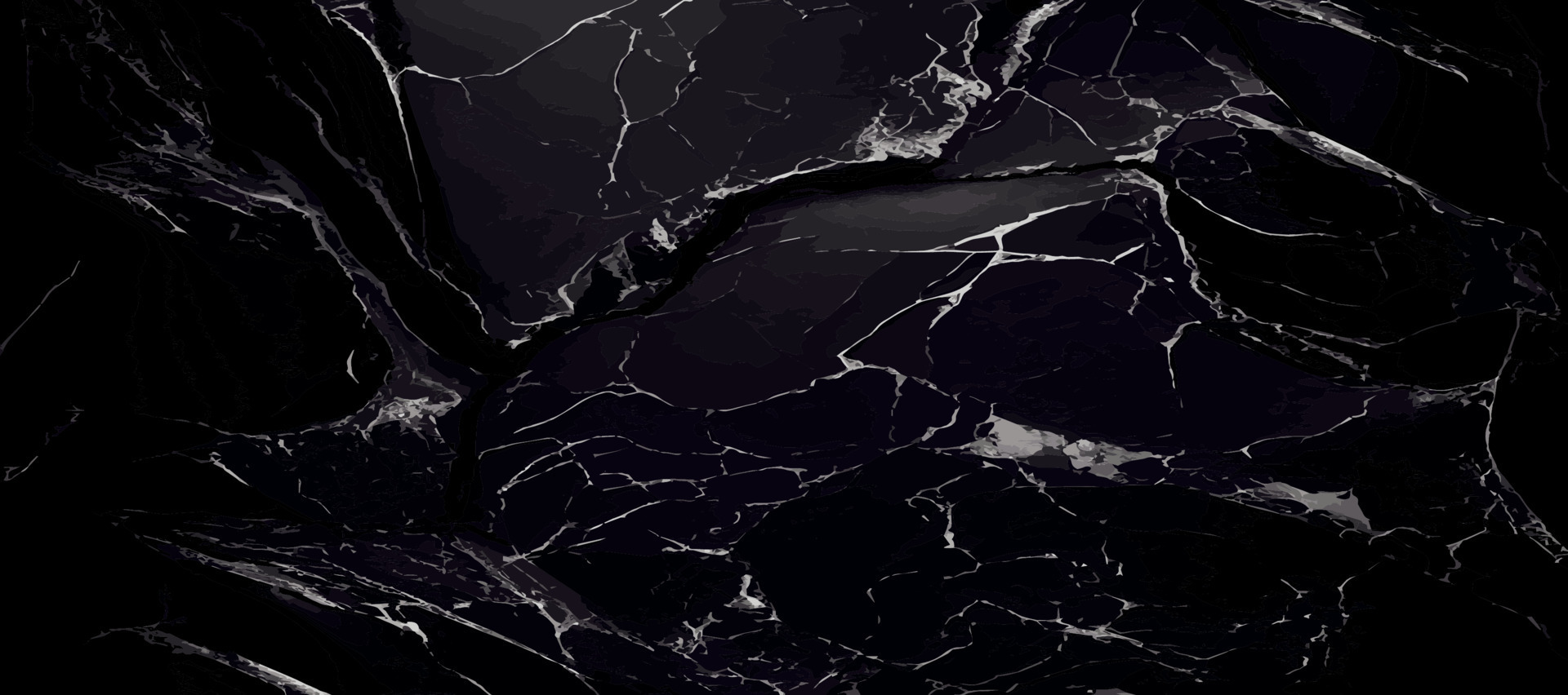 Black marble panoramic texture design, colorful dark marble surface