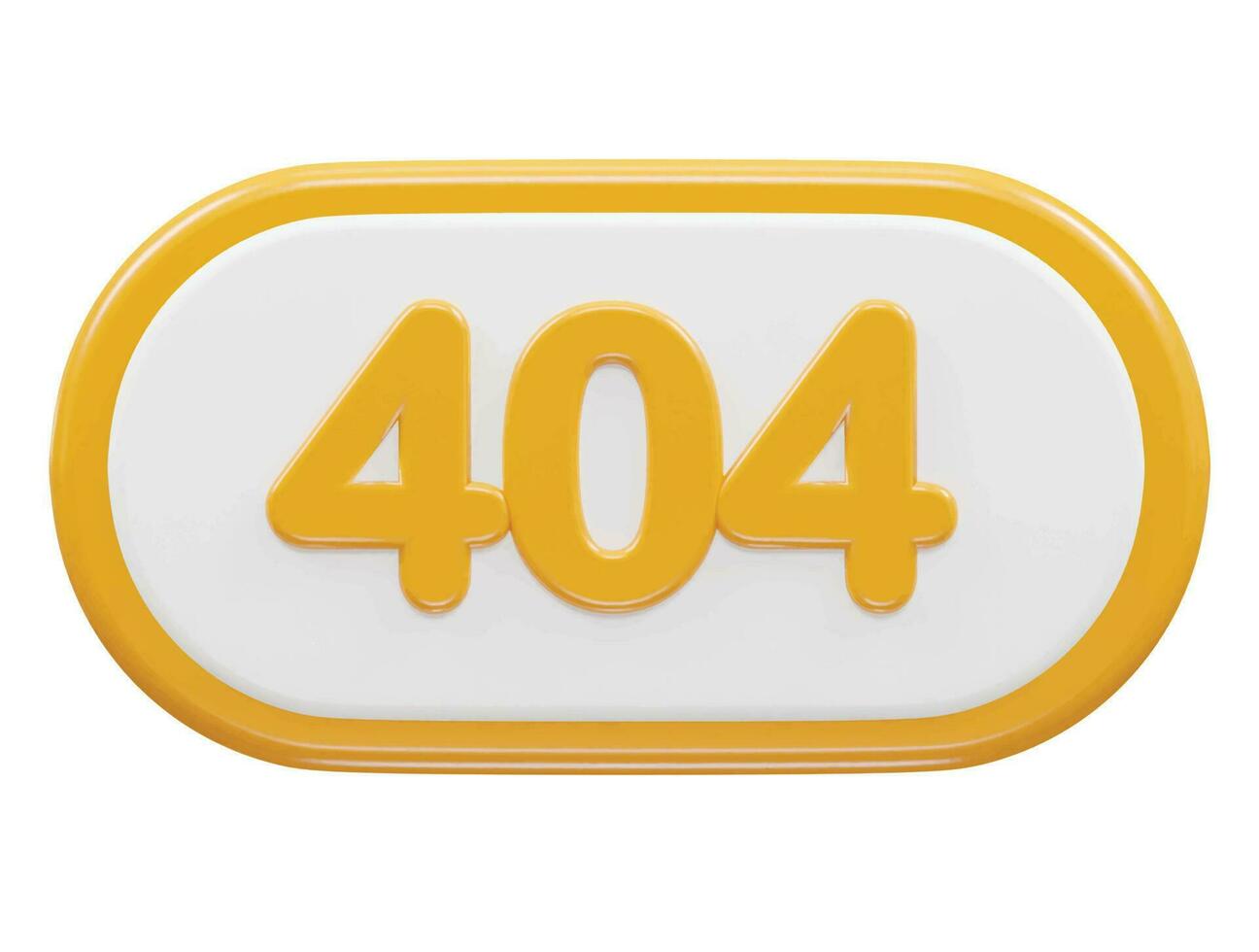 Error icon 3d rendering vector illustration