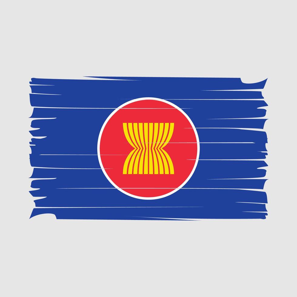 asean bandera vector