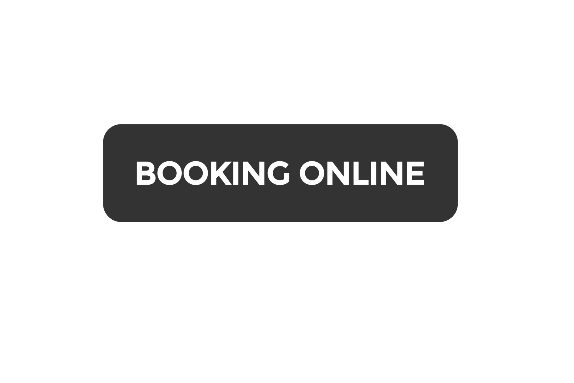 booking online button vectors.sign label speech bubble booking online