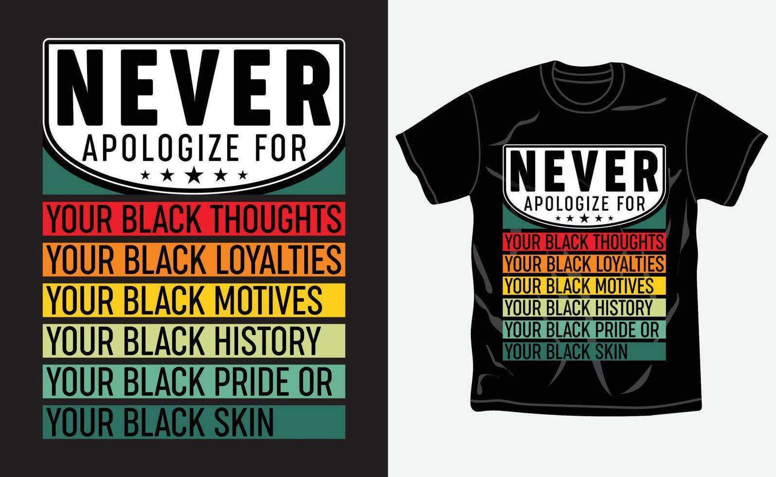 Black history month t-shirt design, quotes, Juneteenth t-shirt, typography tshirt vector Graphic, Fully editable and printable vector template.