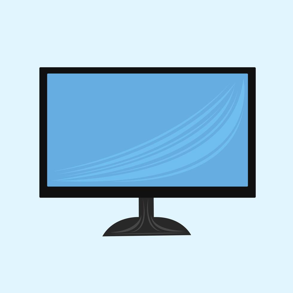 Monitor vector illustration for graphic design and decorative element