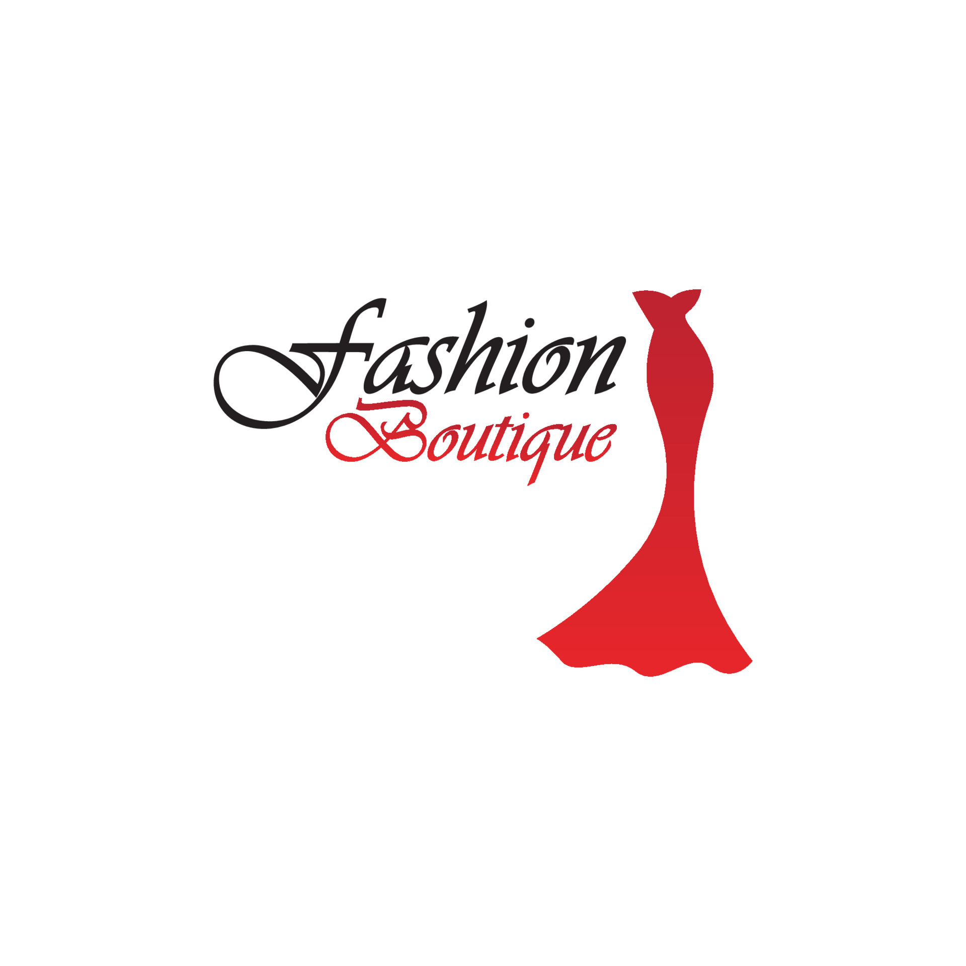 Beautiful dress woman logo simple creative for boutique fashion shop ...