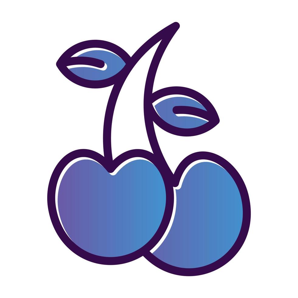 Cherry Vector Icon Design