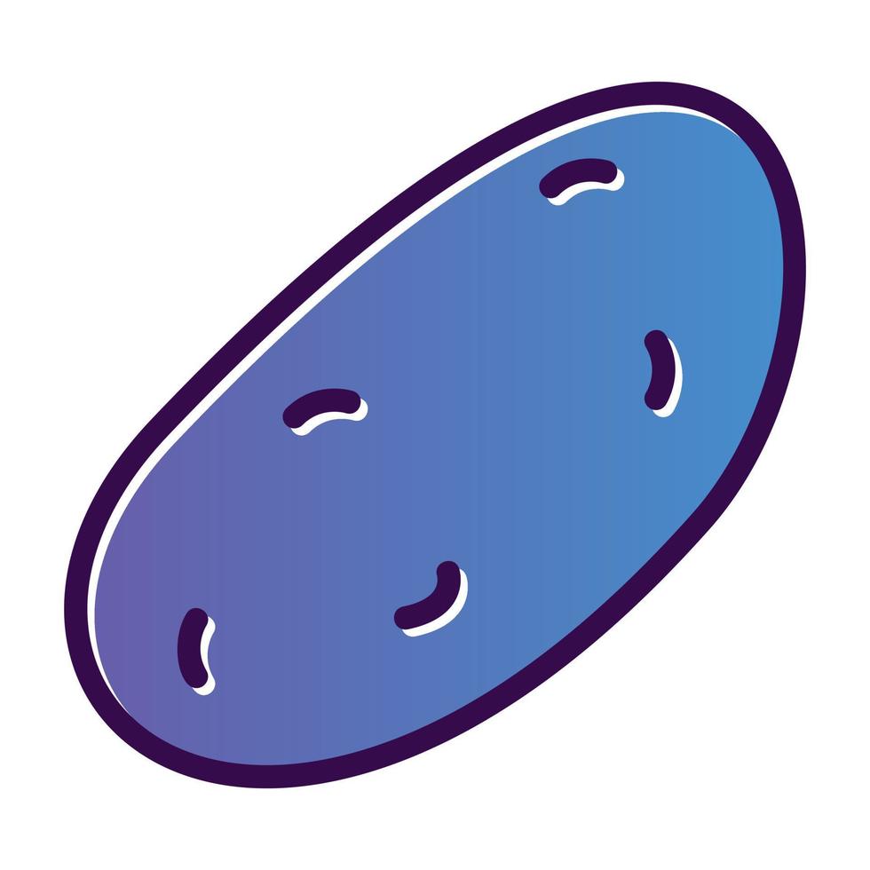 Potato Vector Icon Design