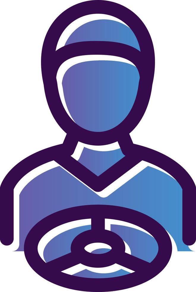 Driving Vector Icon Design