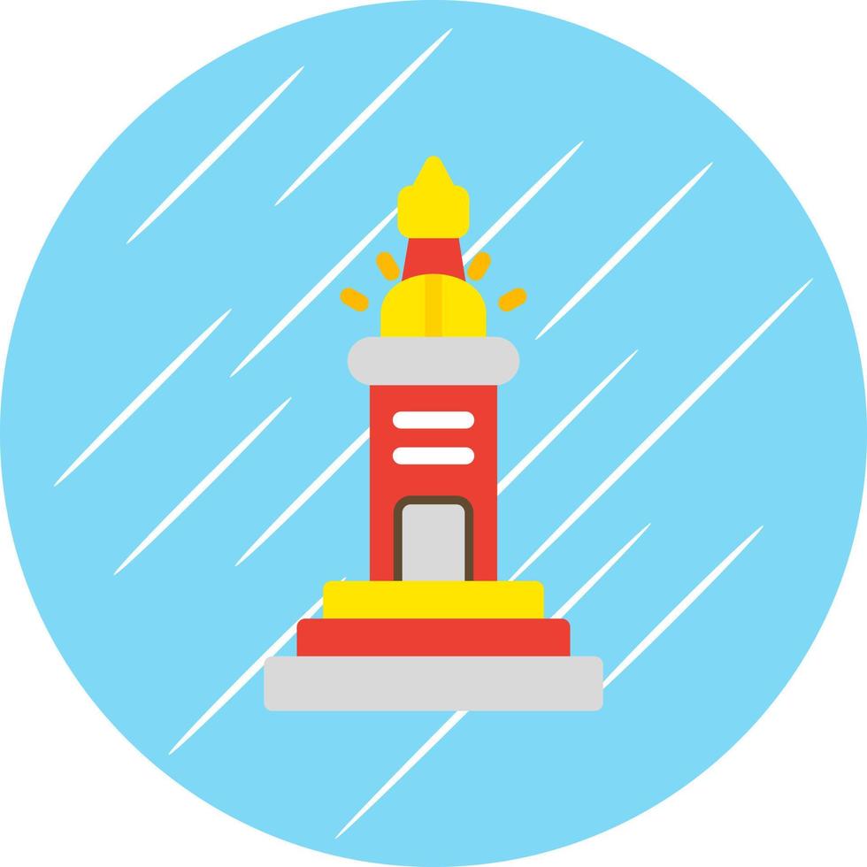 diseño de icono de vector de faro de alejandría