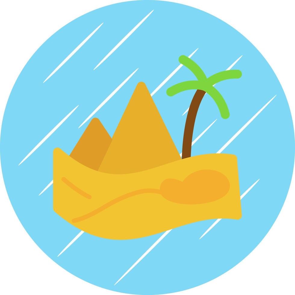 Desert Vector Icon Design
