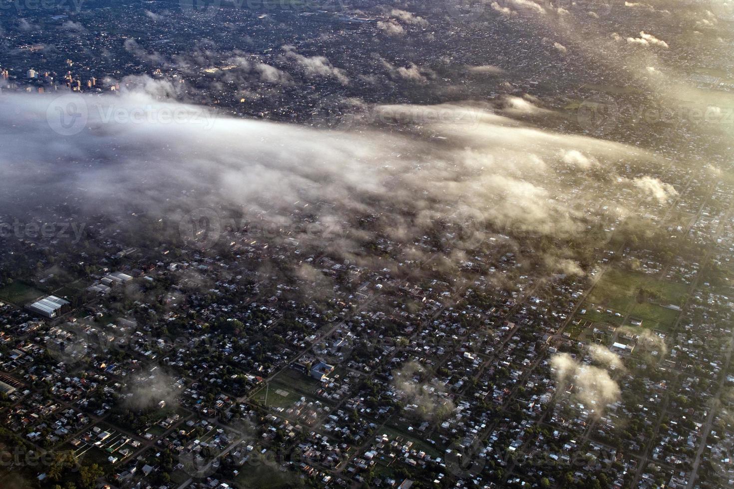 buenos aires aerial view cityscape photo