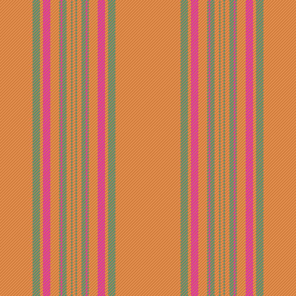 Vertical seamless background. Fabric stripe lines. Textile texture pattern vector. vector