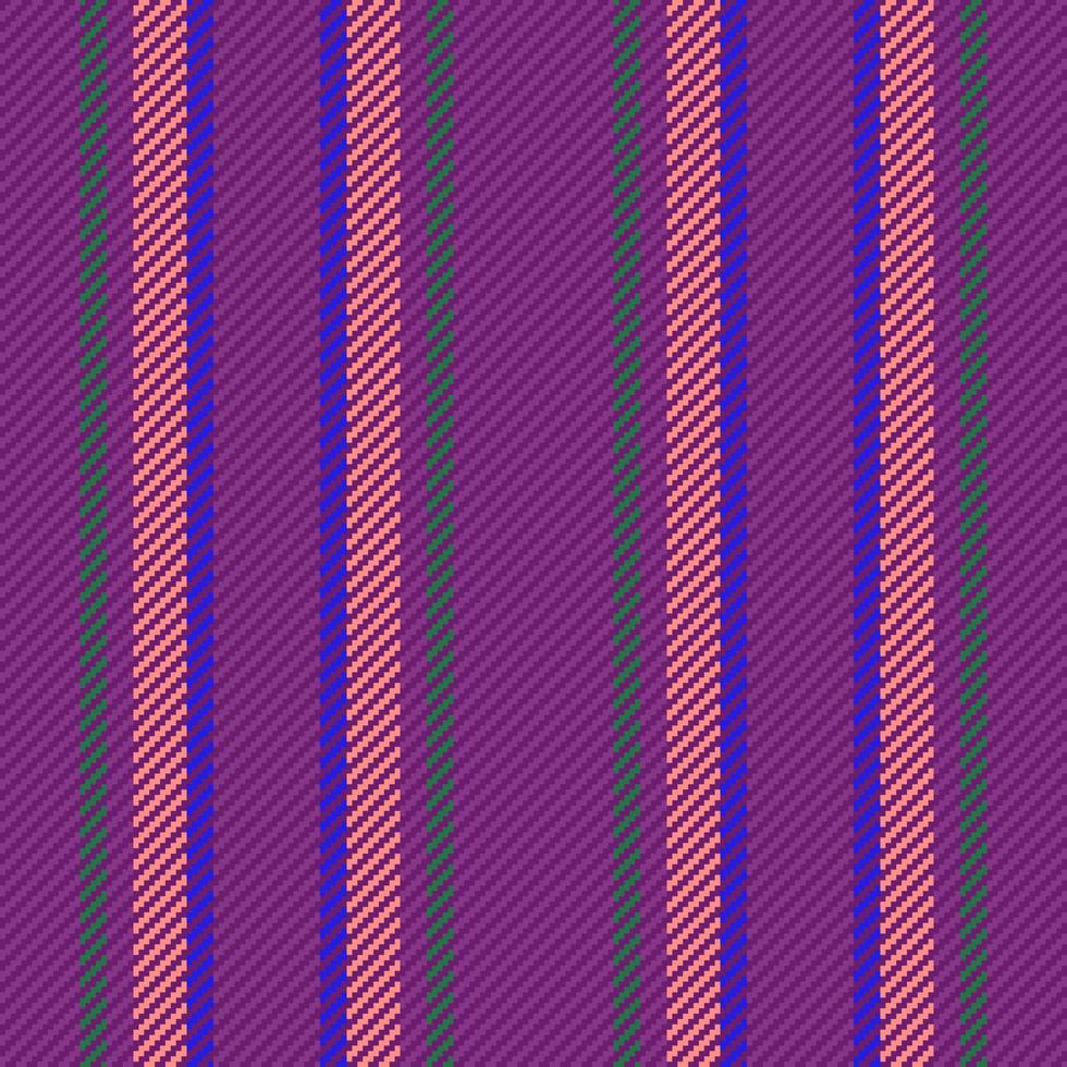 Stripe background textile. Vertical fabric texture. Pattern vector lines seamless.