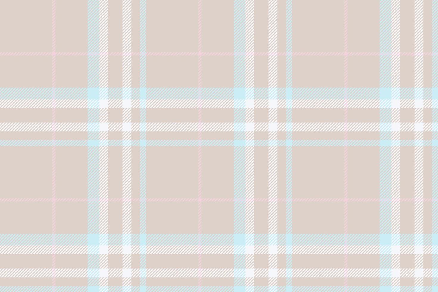 Plaid background, check seamless pattern. Vector fabric texture for textile print, wrapping paper, gift card or wallpaper.