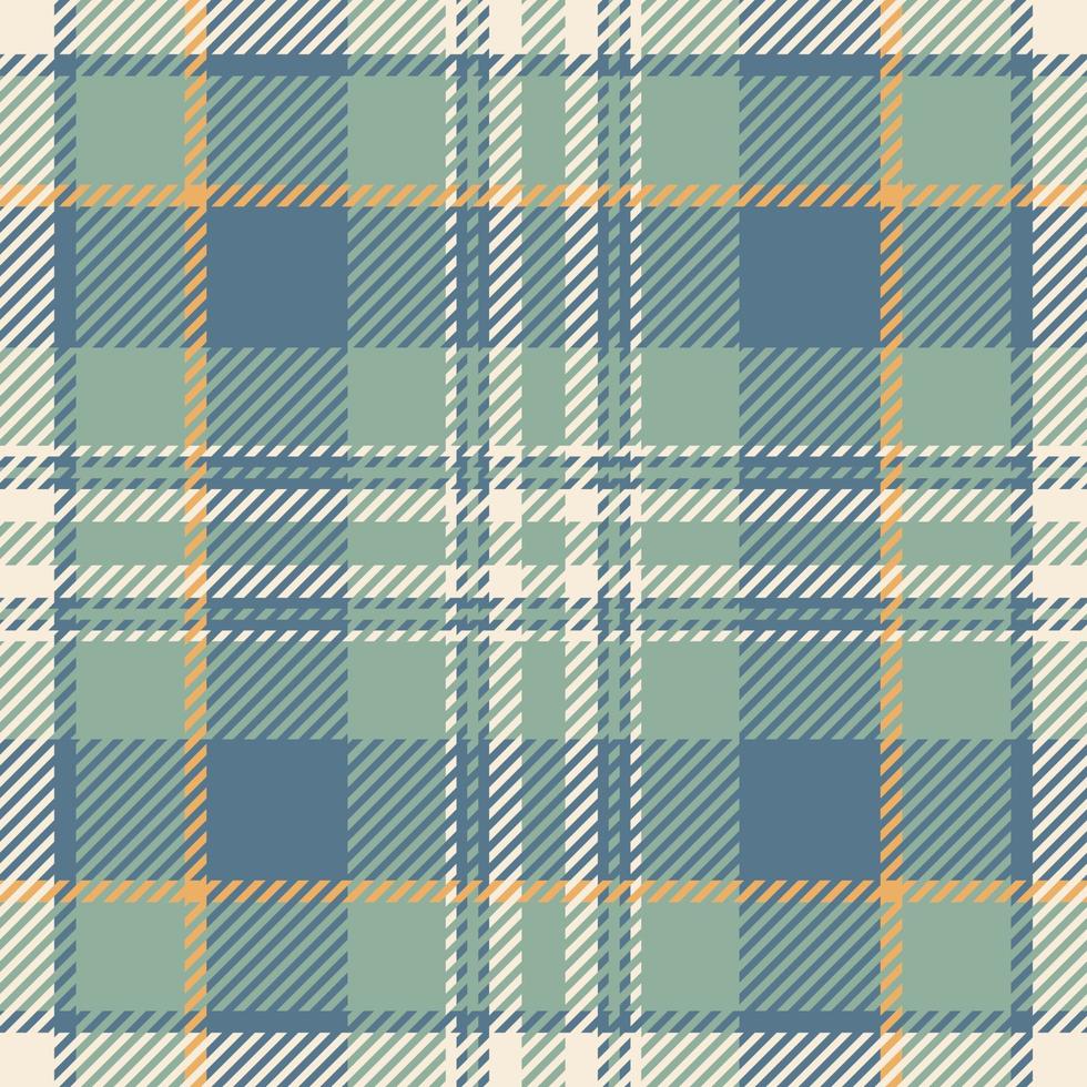 Plaid check pattern. Seamless fabric texture. Tartan textile print. vector