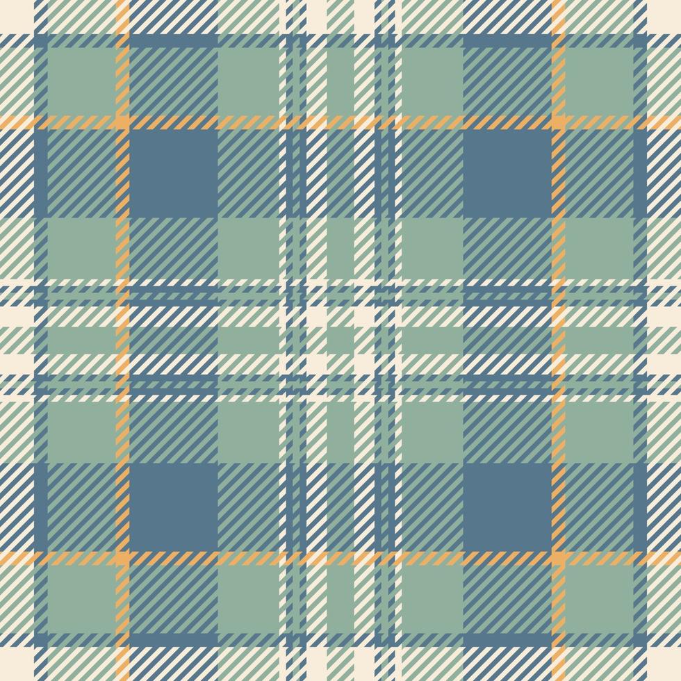 Plaid check pattern. Seamless fabric texture. Tartan textile print. vector