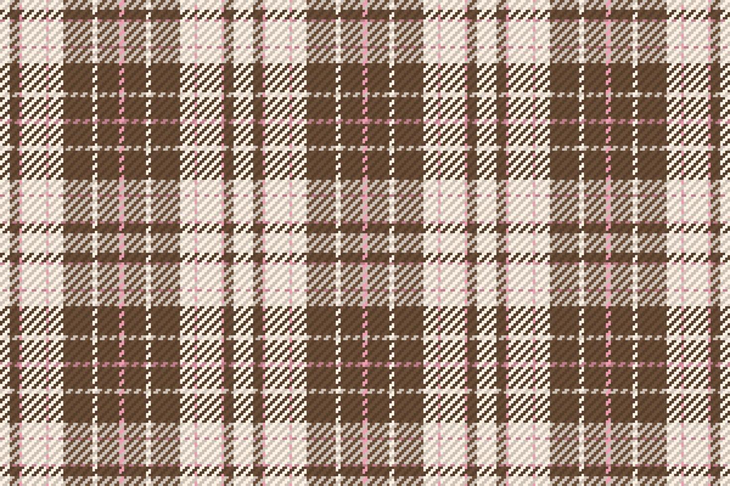 Seamless pattern of scottish tartan plaid. Repeatable background with check fabric texture. Vector backdrop striped textile print.