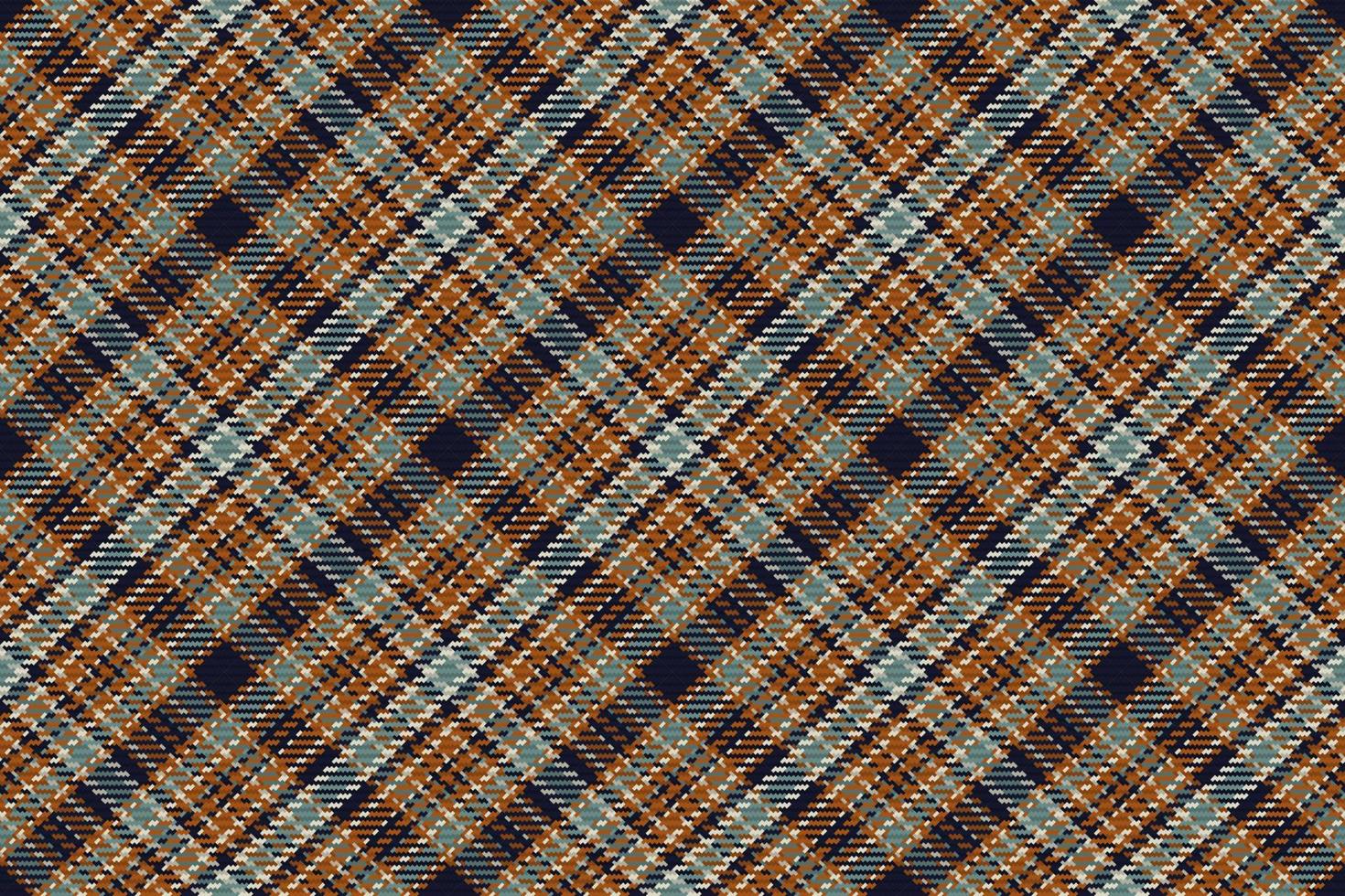 Seamless pattern of scottish tartan plaid. Repeatable background with check fabric texture. Vector backdrop striped textile print.