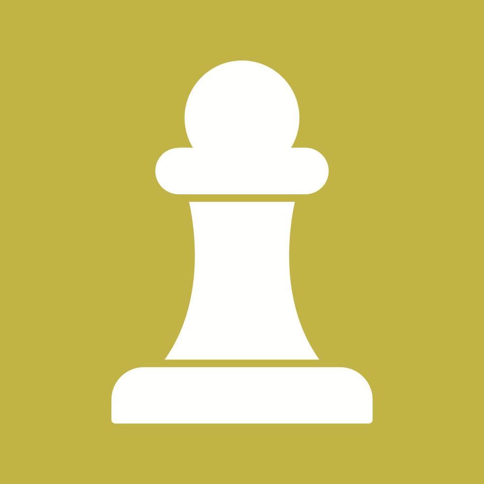 Unique Pawn Vector Icon