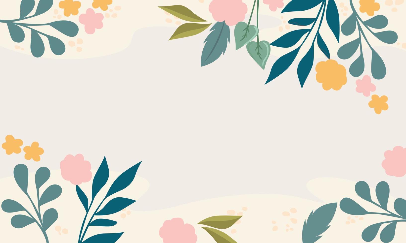 Realistic Vector and colorful spring season background