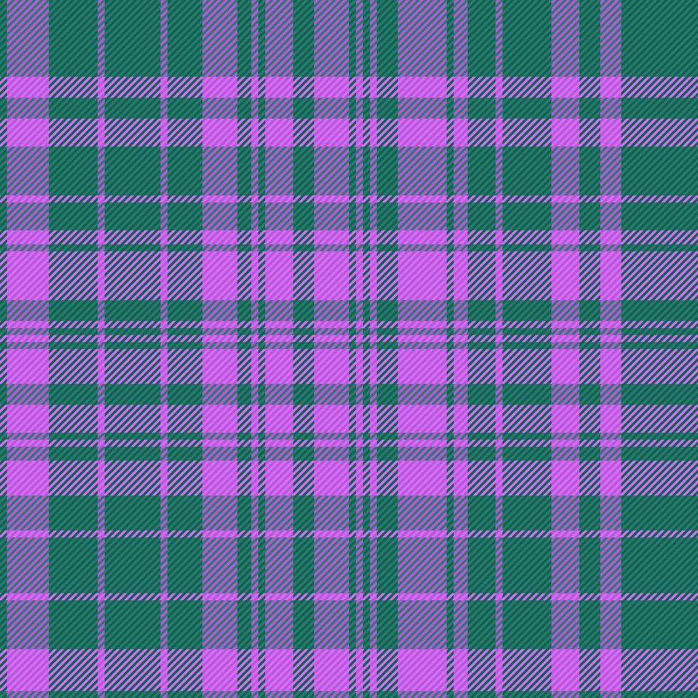 Plaid background texture. Check seamless vector. Tartan fabric textile pattern. vector