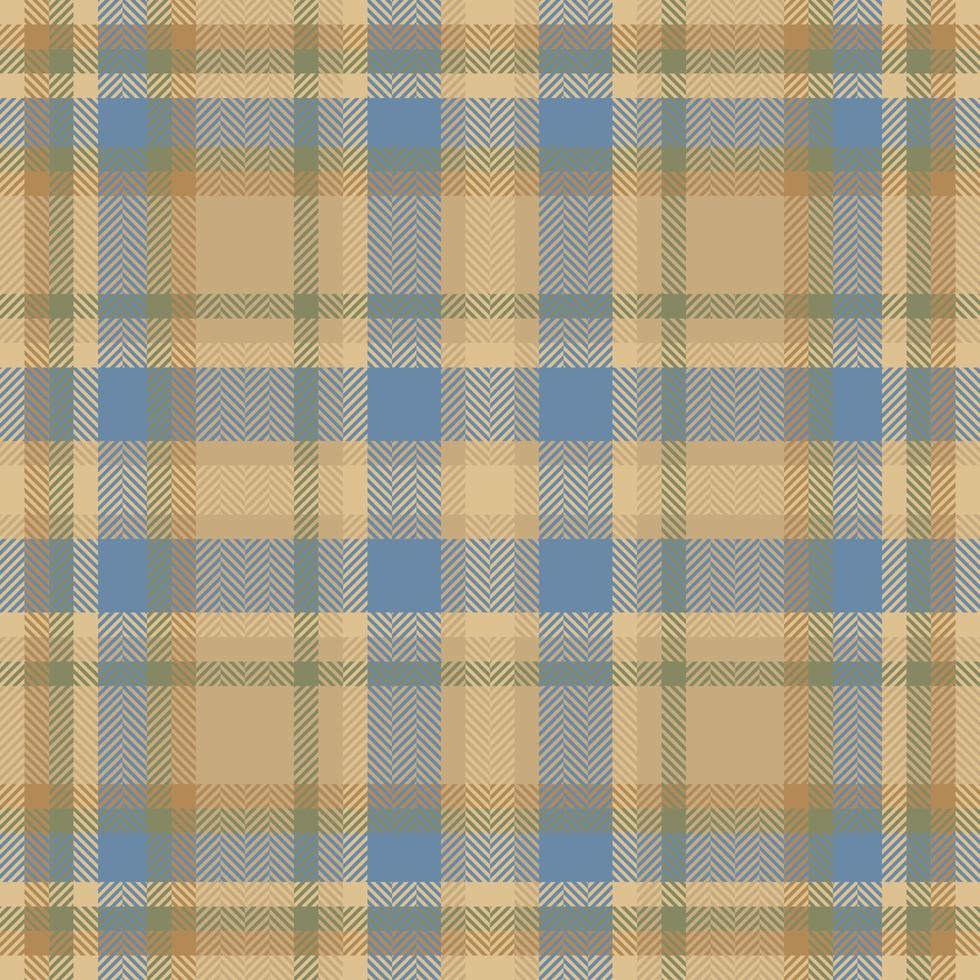 Plaid check pattern. Seamless fabric texture. Tartan textile print. vector