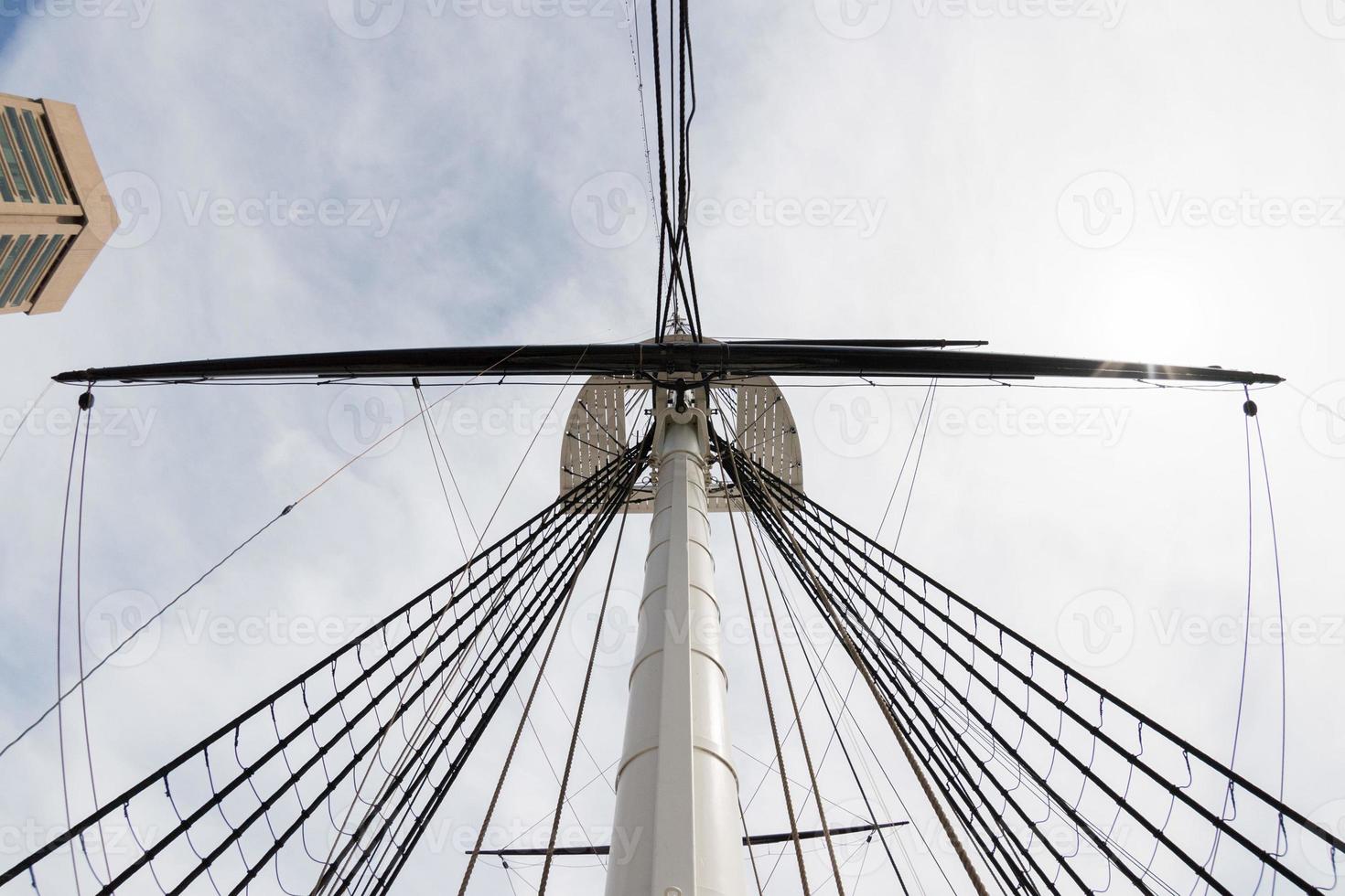 Constellation Fregate Cannons in Baltimore Harbor photo