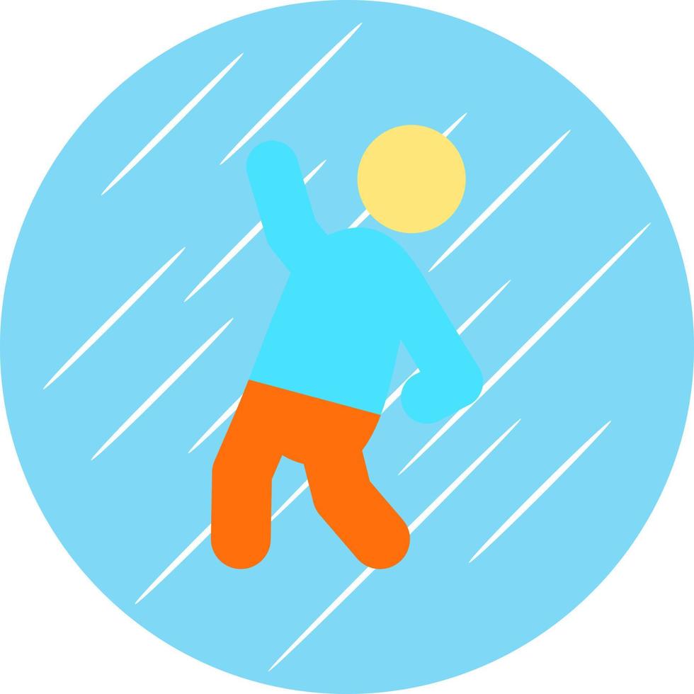 Stretching Vector Icon Design