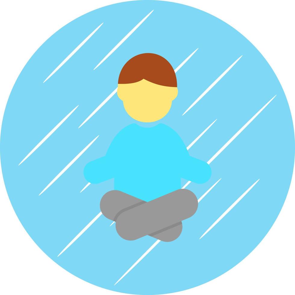 Yoga Vector Icon Design