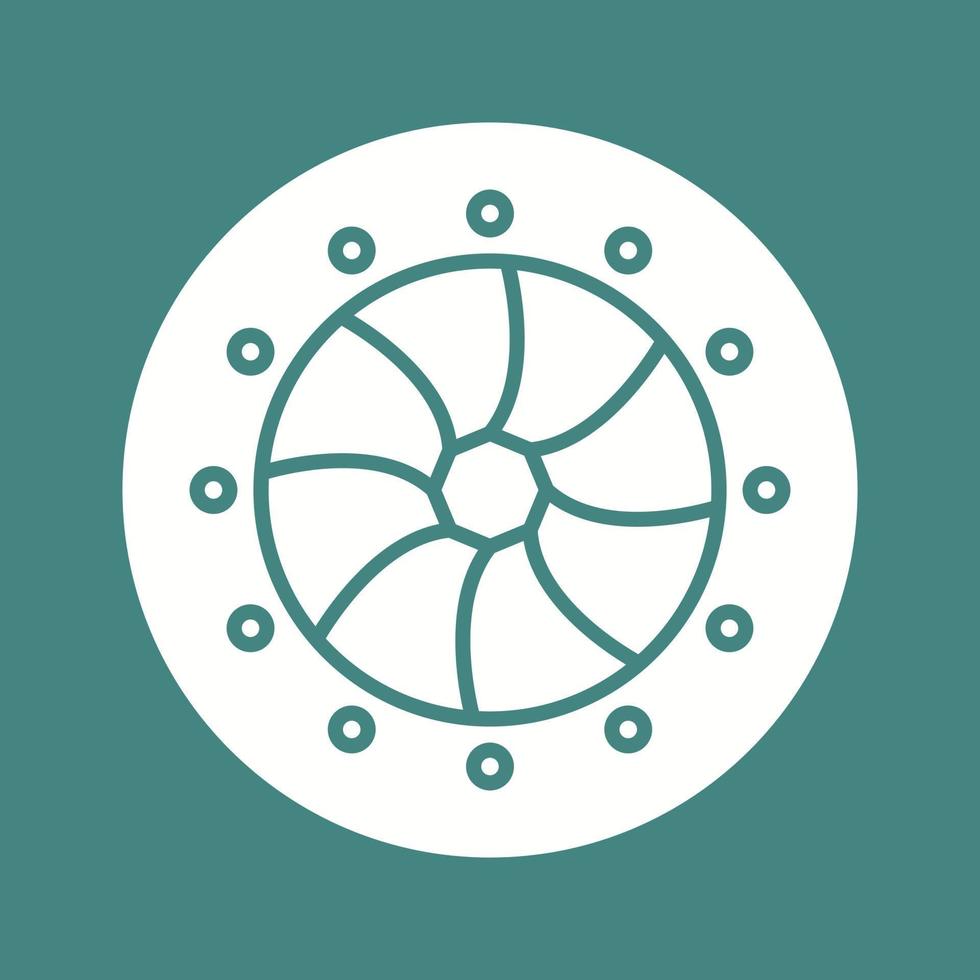 Unique Optical Diaphram Vector Icon
