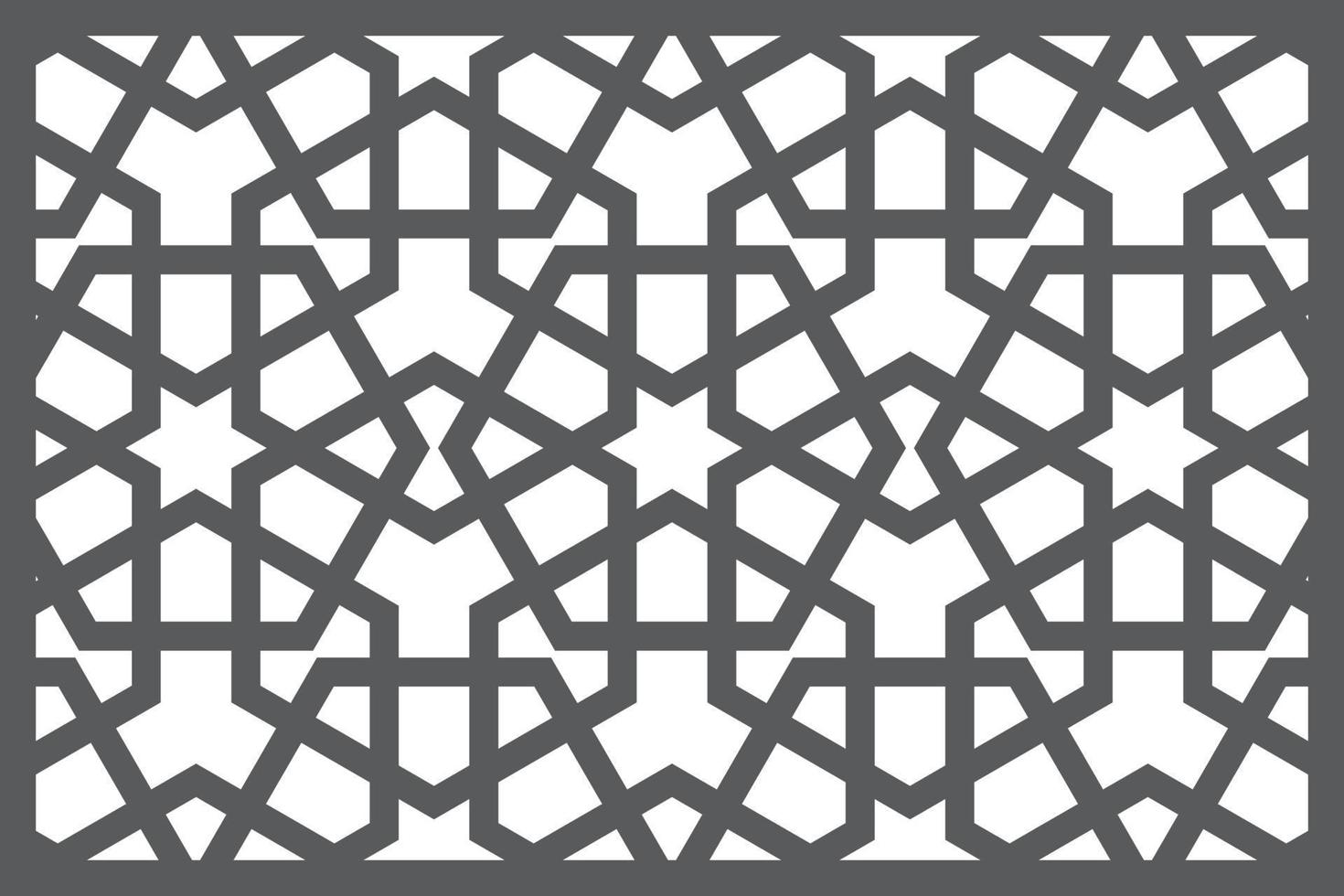 Jali Design for Graphic and Plywood, Partition, Cnc Router Design Foamsheet, Acrylic and CNC Machine Cutting, EPS File. vector